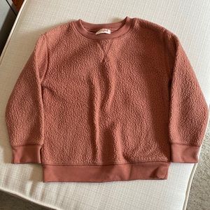 Cat & Jack Teddy Bear Sweatshirt in Terracotta